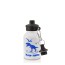 - White (400ml Mini) + Screw Cap with Dinosaur Icon Royal Blue (Personalised with Text)