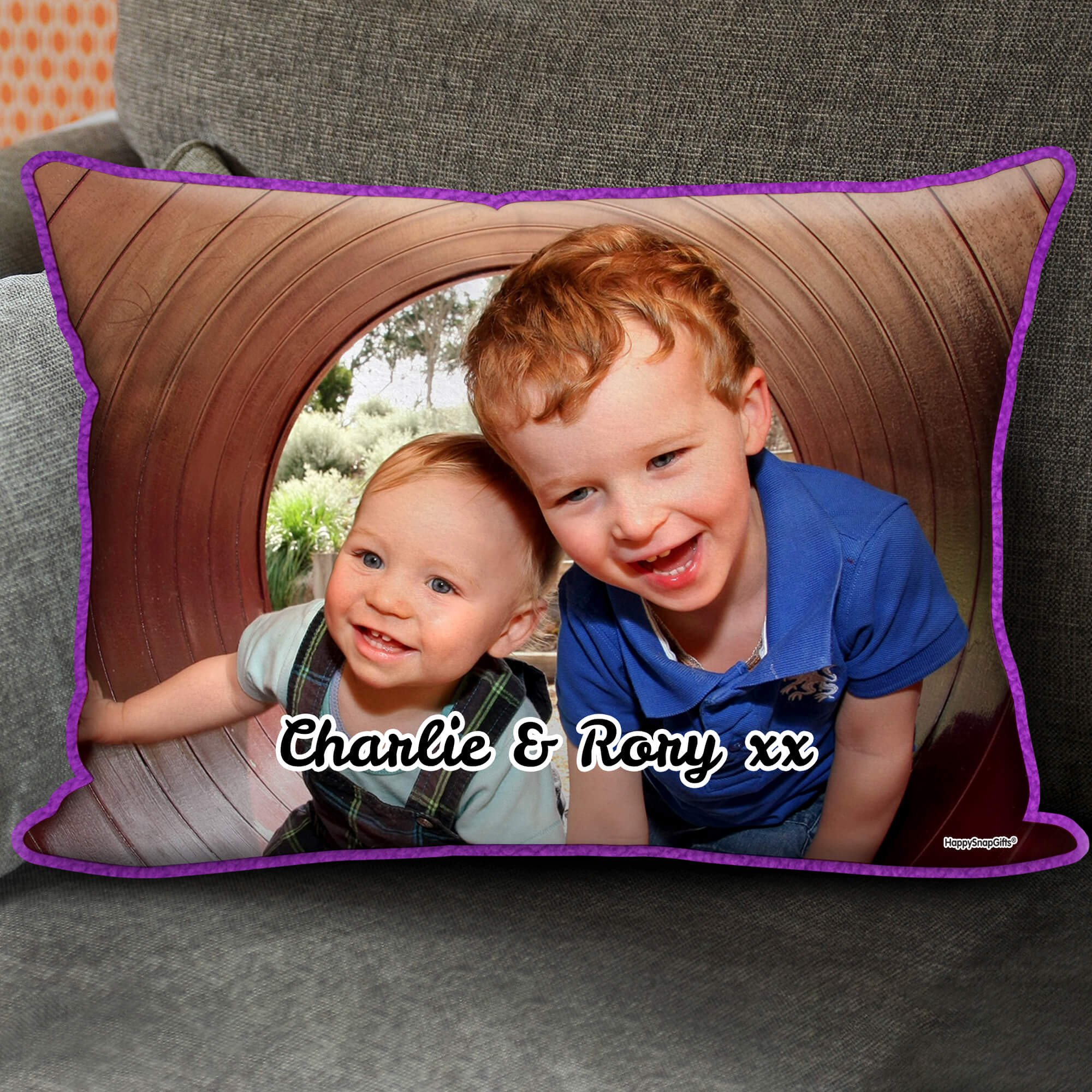 Cushion personalised photo hotsell