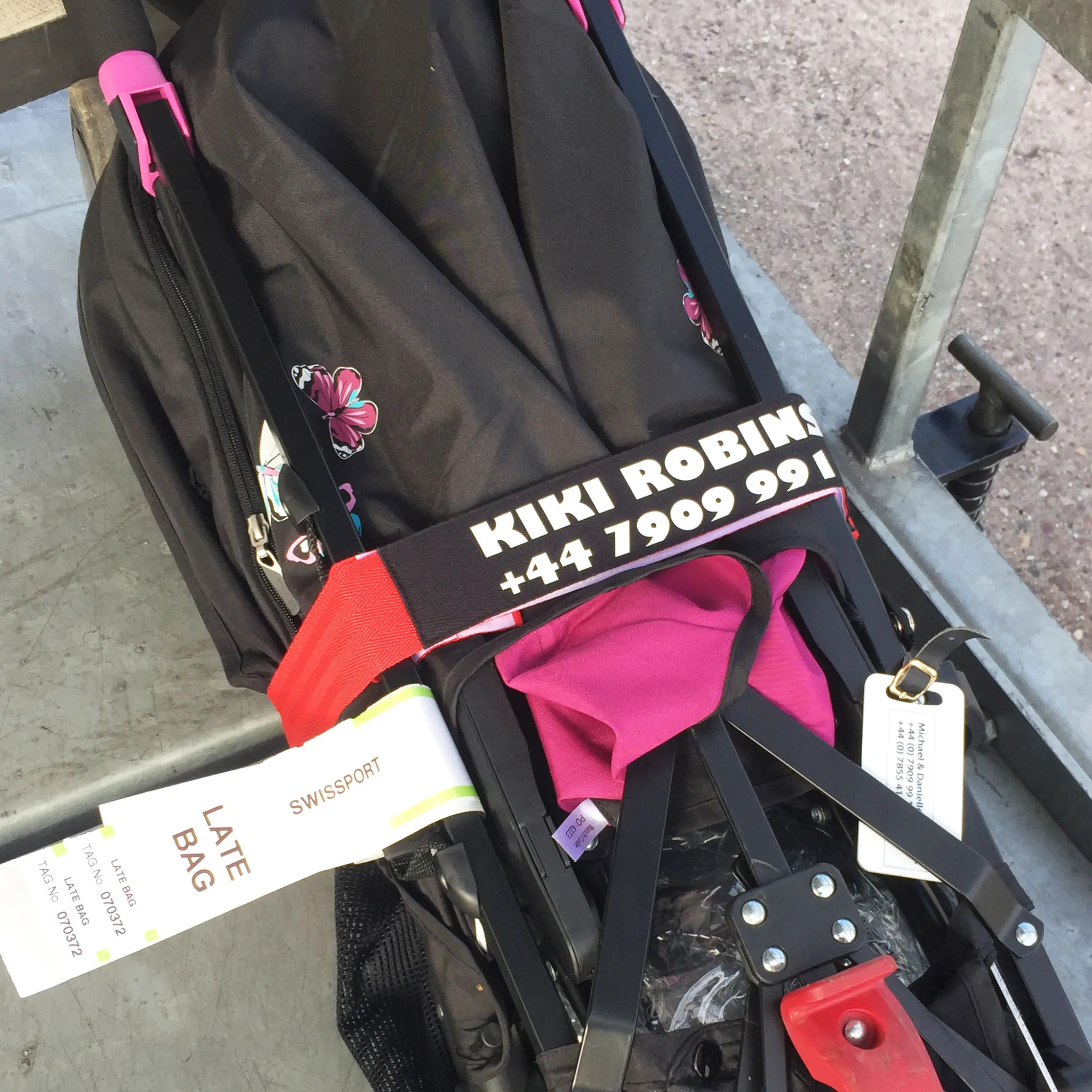 Personalised Luggage Strap (Buggy's Strollers)