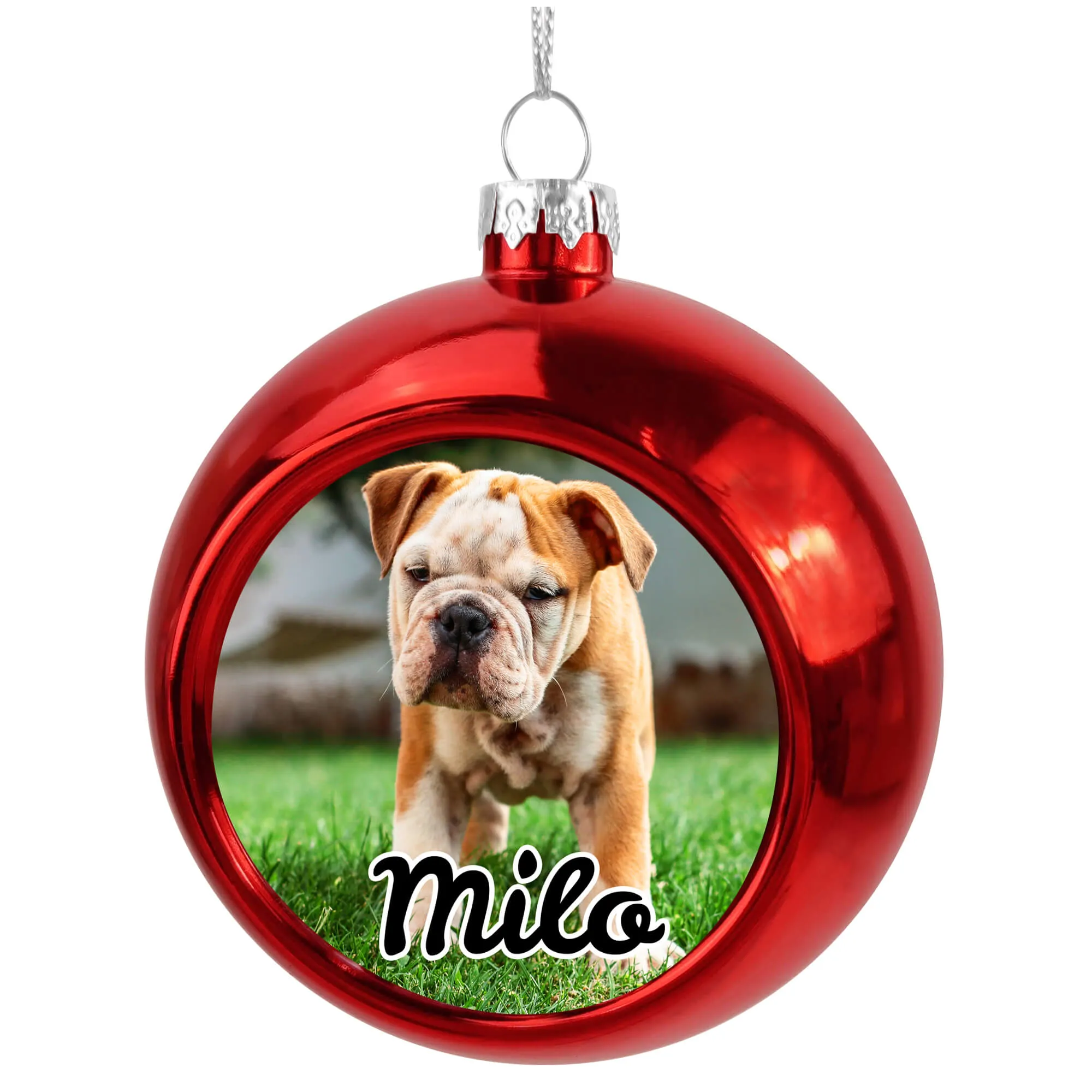 Personalised Dog Photo Bauble