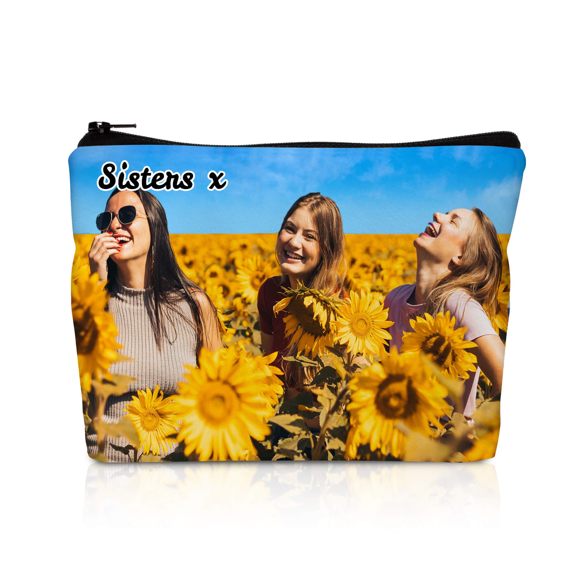 Beautiful, Personalised Makeup, Cosmetic Bag Pouch in UK