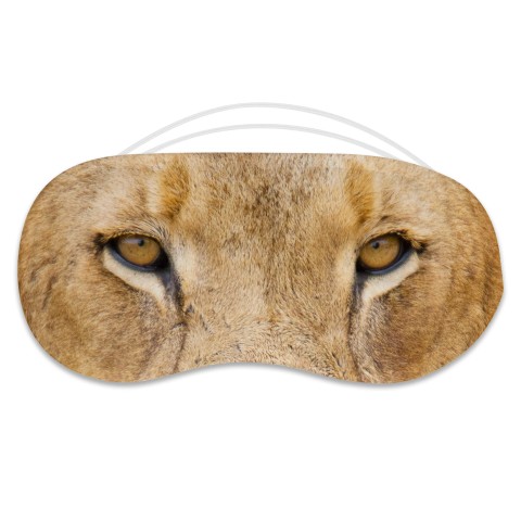 with Lion Eyes Design Polyester (Optional Personalised Gift Text)