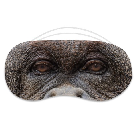 with Orangutan Eye Design Polyester (Optional Personalised Gift Text)