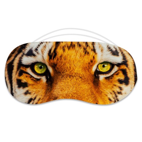 with Tiger Eye Design Polyester (Optional Personalised Gift Text)