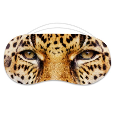 with Leopard Eye Design Polyester (Optional Personalised Gift Text)