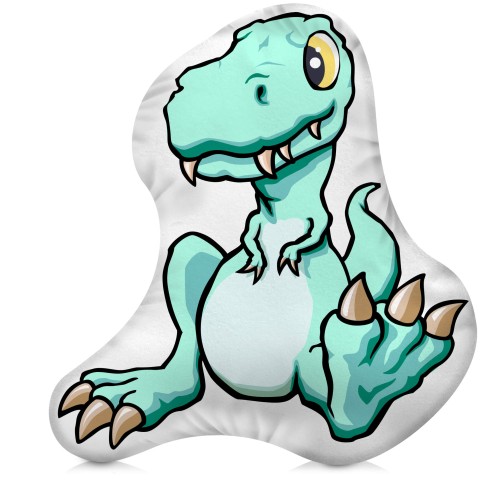 (Approx. 40cm) with T Rex Design Soft Velvet Polyester Fabric
