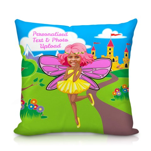 (25cm Square) (Mid Skin Tone) Pink Soft Velvet Polyester Fabric