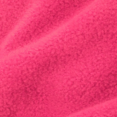 (1m Length) - Fuchsia Pink Fleece Fabric