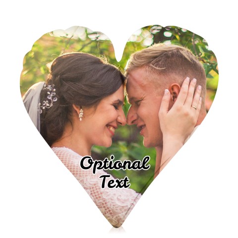 (25cm Heart) (Optional Personalised Gift Text)