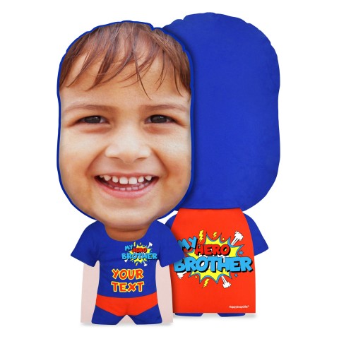 Regular Size (Brother) Mock Suede Polyester Fabric (Optional Personalised Gift Text)