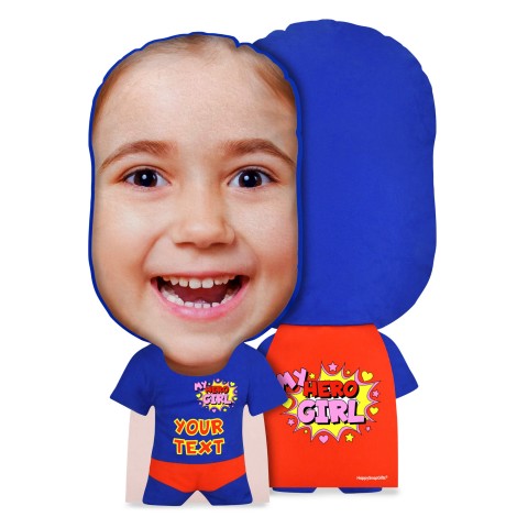 Regular Size (Girl) Mock Suede Polyester Fabric (Optional Personalised Gift Text)