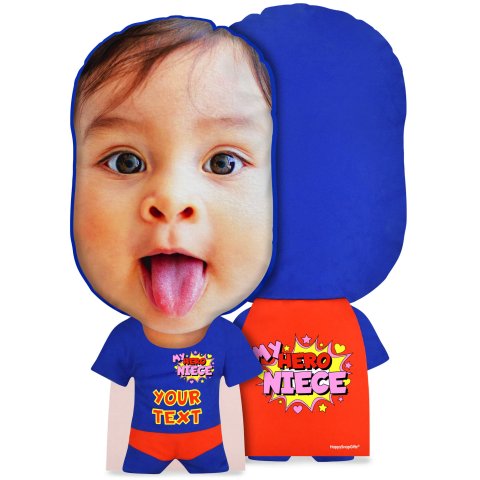 XL Size (Baby) Mock Suede Polyester Fabric (Optional Personalised Gift Text)