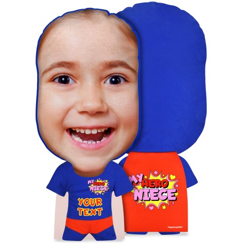 XL Size (Niece) Mock Suede Polyester Fabric (Optional Personalised Gift Text)