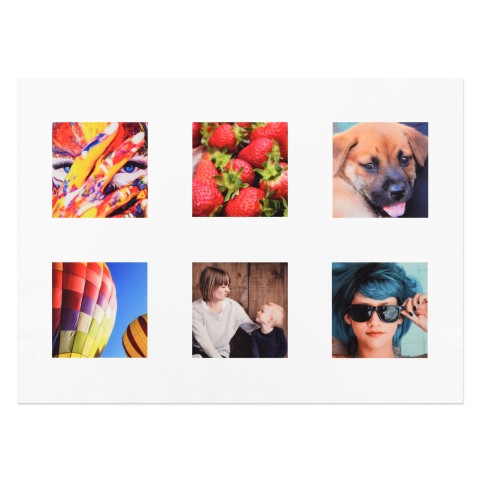 - White Mock Suede Polyester Fabric 6 Photos (12.5cm x 12.5cm)