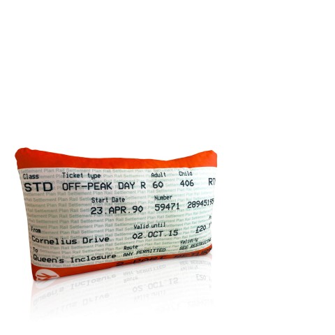 (Regular 30cm) Soft Velvet Polyester Fabric with Removable Cover (Zip) (Personalised with Text)