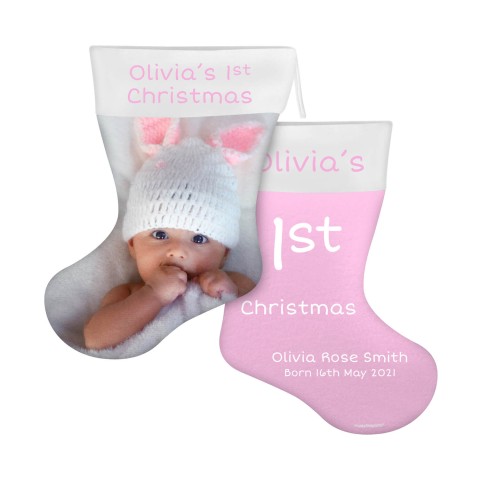 (25cm) Baby Pink Soft Velvet Polyester Fabric (Optional Personalised Gift Text)
