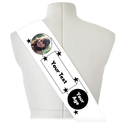 (180cm x 14cm) Black Mock Suede Polyester Fabric (Optional Personalised Gift Text)