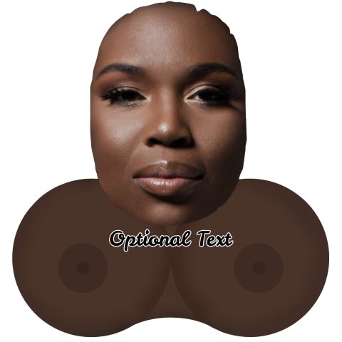 (35cm) (Dark Skin Tone) (Optional Personalised Gift Text)