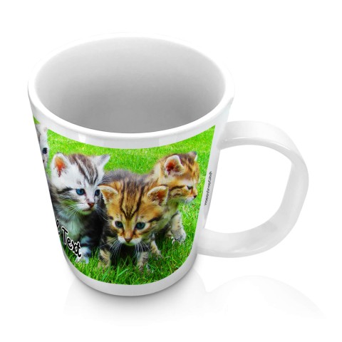 (11oz White) with 1 Wrapped Around Image (Optional Personalised Gift Text)