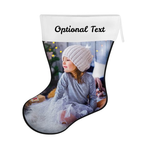 (25cm) Black Soft Velvet Polyester Fabric (Optional Personalised Gift Text)