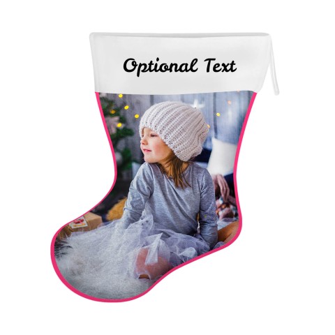 (25cm) Fuchsia Pink Soft Velvet Polyester Fabric (Optional Personalised Gift Text)