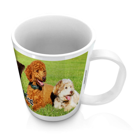 (11oz White) with 1 Wrapped Around Image (Optional Personalised Gift Text)