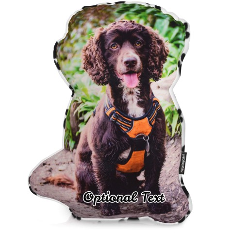 (Hand Cut - Larger Size) - Paws Fleece Fabric (Optional Personalised Gift Text)