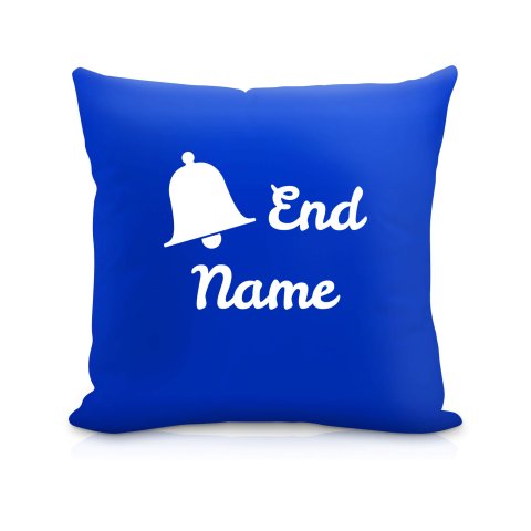 (40cm) "Bell End" Royal Blue Soft Velvet Polyester Fabric (Optional Personalised Gift Text)