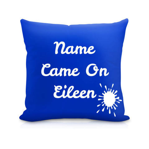 (40cm) "Came On Eileen" Royal Blue Soft Velvet Polyester Fabric (Optional Personalised Gift Text)