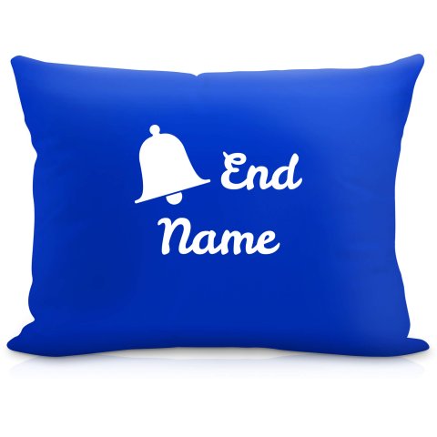 (57cm) "Bell End" Royal Blue Soft Velvet Polyester Fabric (Optional Personalised Gift Text)