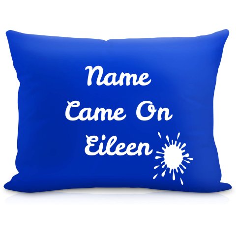 (57cm) "Came On Eileen" Royal Blue Soft Velvet Polyester Fabric (Optional Personalised Gift Text)