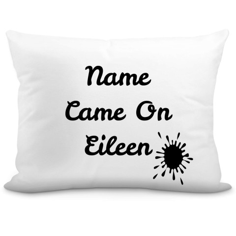 (57cm) "Came On Eileen" White Soft Velvet Polyester Fabric (Optional Personalised Gift Text)