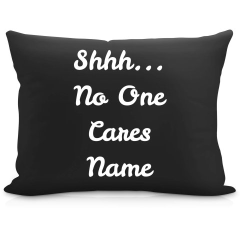 (57cm) "it's My Vagina" Black Soft Velvet Polyester Fabric (Optional Personalised Gift Text)