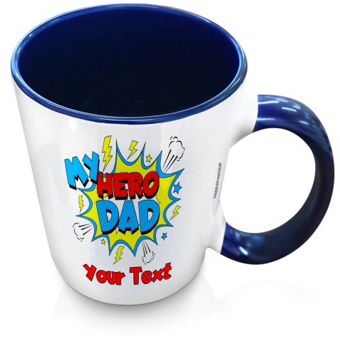 (XL 15oz Blue) (Dad) (Optional Personalised Gift Text)