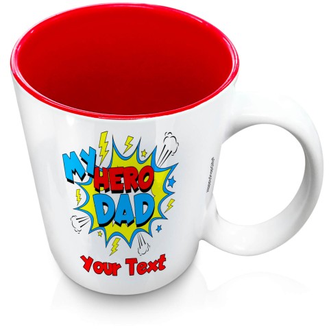 (XL 15oz Red) (Dad) (Optional Personalised Gift Text)