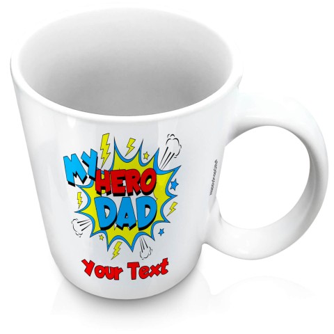 (XL 15oz White) (Dad) (Optional Personalised Gift Text)
