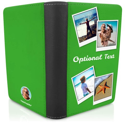 (UK Standard 21cm) (No Icon) Bright Green (Optional Personalised Gift Text)