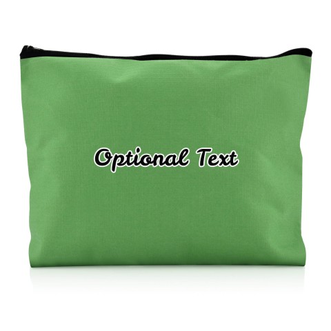 - Large Bright Green Water Resistant Polyester Rip-Stop Fabric (Optional Personalised Gift Text)