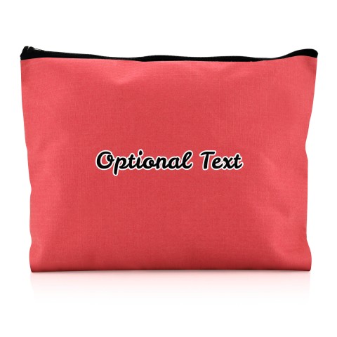 - Large Red Water Resistant Polyester Rip-Stop Fabric (Optional Personalised Gift Text)