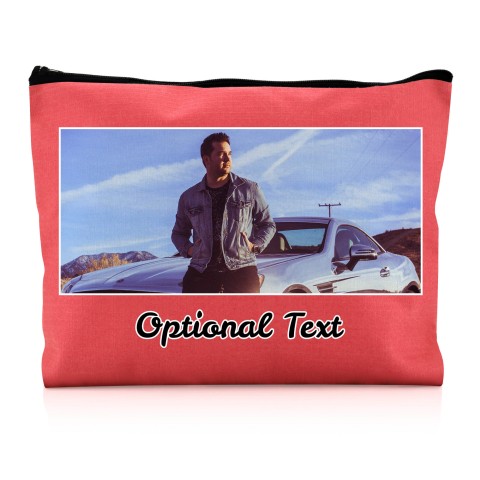 - Large Red Water Resistant Polyester Rip-Stop Fabric (Optional Personalised Gift Text)