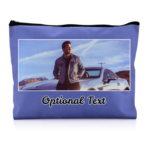 - Large Royal Blue Water Resistant Polyester Rip-Stop Fabric (Optional Personalised Gift Text)