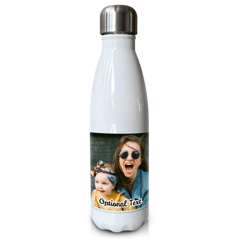 White with 1 Wrapped Around Image (Optional Personalised Gift Text)