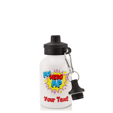 in White (400ml) with Screw Cap (MP) (Optional Personalised Gift Text)