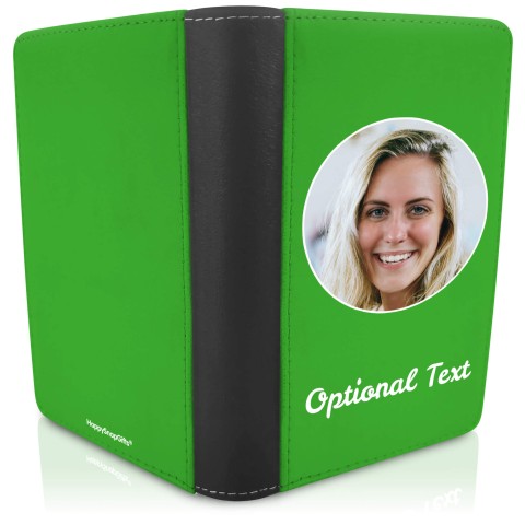 (UK Standard 21cm) (No Icon) Bright Green (Optional Personalised Gift Text)