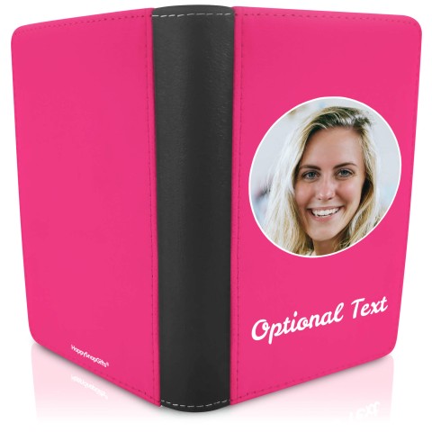 (UK Standard 21cm) (No Icon) Fuchsia Pink (Optional Personalised Gift Text)