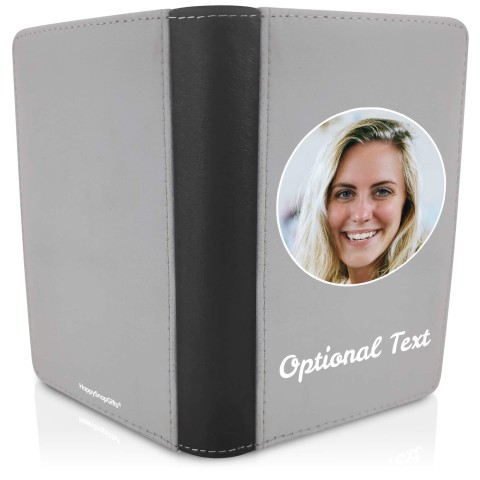 (UK Standard 21cm) (No Icon) Grey (Optional Personalised Gift Text)