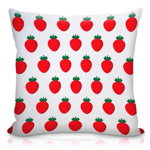 (40cm) with Strawberry Design Water Resistant Polyester Fabric