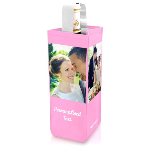 Regular (22cm x 10cm) Baby Pink Mock Suede Polyester Fabric (Optional Personalised Gift Text)