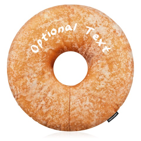 (34cm) with Sugar Dusting Design Soft Velvet Polyester Fabric (Personalised with Text)