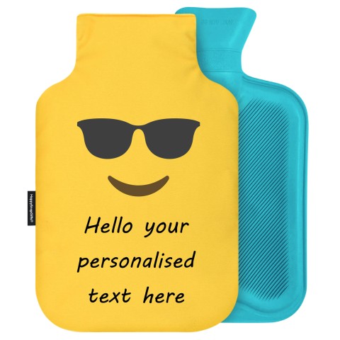 - 2 Litre Generic from Stock Available Colours - Sunglasses Soft Velvet Polyester Fabric and Removable Cover (Personalised with Text)